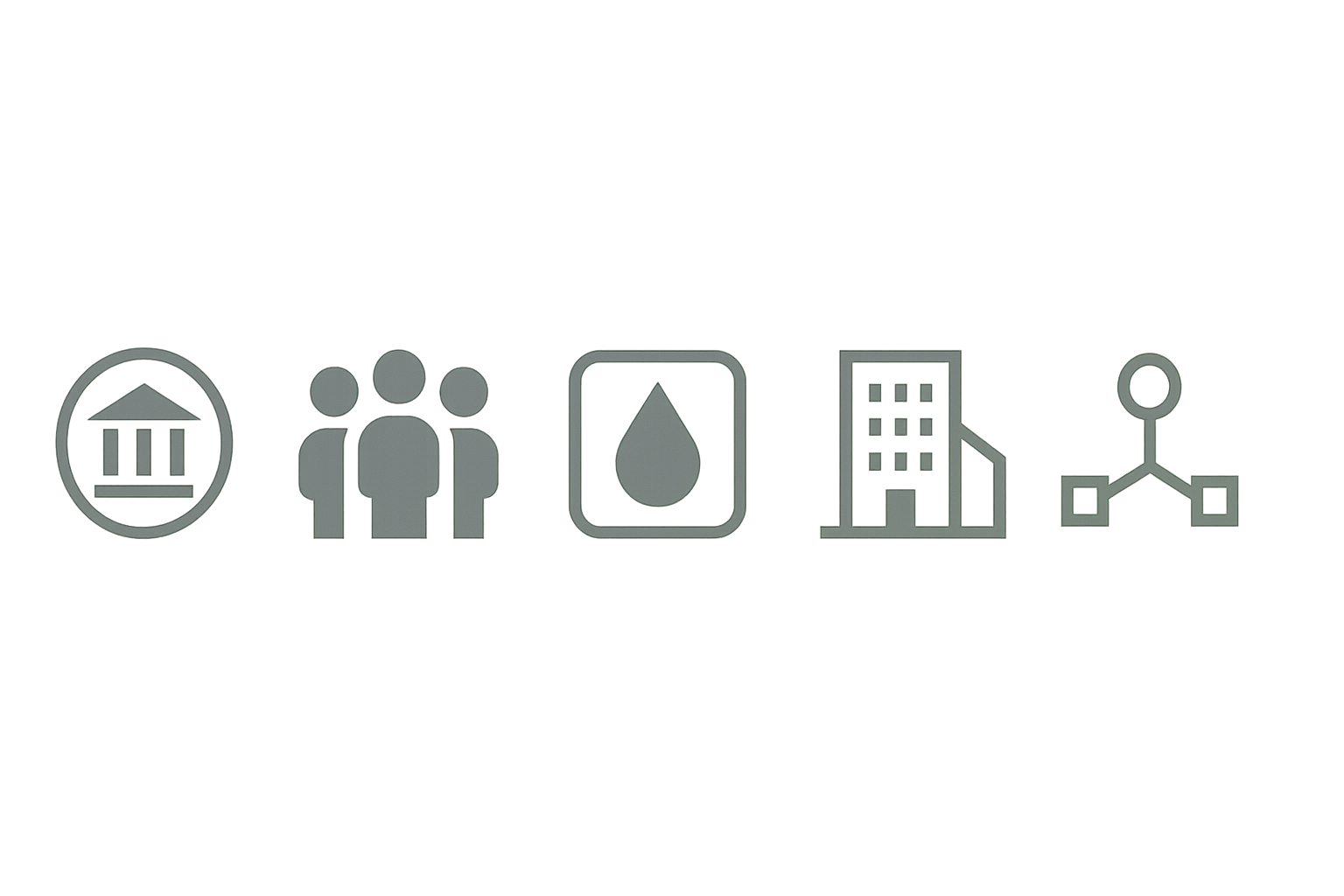 Representative public agencies and private developers